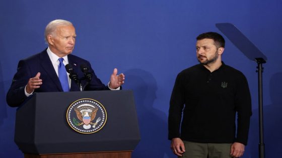 Biden mistakenly refers to Zelenskiy as Putin before correcting himself – MASHAHER