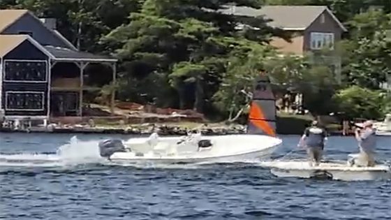 Teen safely stops runaway boat speeding in circles on New Hampshire’s largest lake – MASHAHER