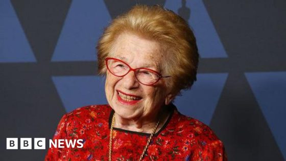 Dr Ruth Westheimer, celebrity sex therapist, dies at 96 – MASHAHER