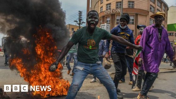 Kenyan President fires ministers over anti-tax protests – MASHAHER