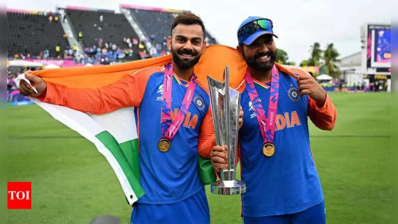 ‘Brother on his side’: Rohit Sharma’s mother shares son’s image with Virat Kohli, calls them ‘GOAT duo in T20 cricket’ | Cricket News – MASHAHER