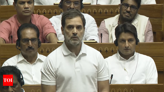 Several parts of Rahul Gandhi’s speech in Lok Sabha expunged | India News – MASHAHER