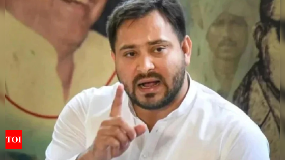 ‘Double engine, one engaged in corruption, another in crime’: Tejashwi Yadav slams Nitish Kumar over bridge collapse in Bihar | India News – MASHAHER