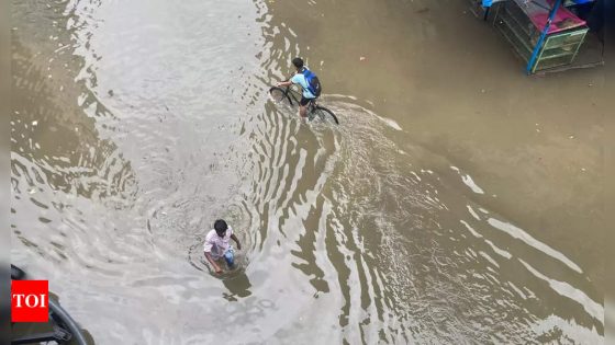 Heavy rains lash Mumbai, suburbs; train services hit | Mumbai News – MASHAHER