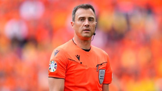 Euro 2024: England-Netherlands ref served match-fixing ban – MASHAHER