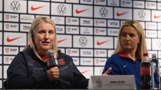 USA coach Hayes dodges equal pay question, focus on Olympics – MASHAHER