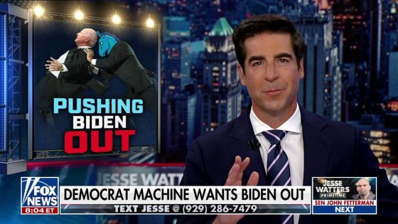 JESSE WATTERS: Biden is finding out the Democrat machine is the most powerful thing in Washington – MASHAHER