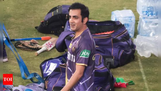 Who will replace Gautam Gambhir at Kolkata Knight Riders? It could be… | Cricket News – MASHAHER