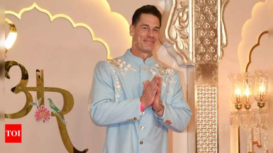 WWE legend John Cena’s bhangra on ‘bolo ta ra ra’ at Anant Ambani-Radhika Merchant wedding is unmissable – Watch | WWE News – MASHAHER