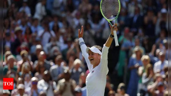 Barbora Krejcikova beats Jasmine Paolini to win Wimbledon title | Tennis News – MASHAHER