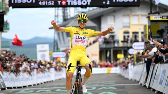 Tadej Pogacar wins mountainous 14th stage of Tour de France – MASHAHER