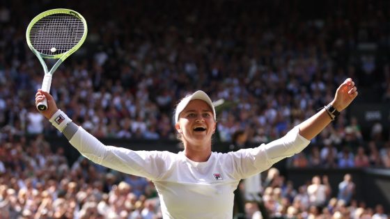 Wimbledon champion Barbora Krejcikova back on top after a roller-coaster three years – MASHAHER