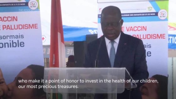 Malaria vaccines rolled out in Ivory Coast, where the disease is leading cause of death in children – MASHAHER