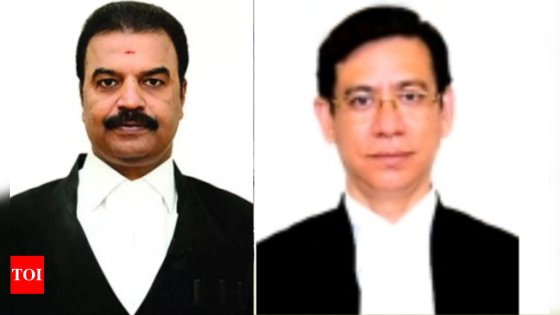 Two new judges appointed to Supreme Court, including first-ever from Manipur | India News – MASHAHER