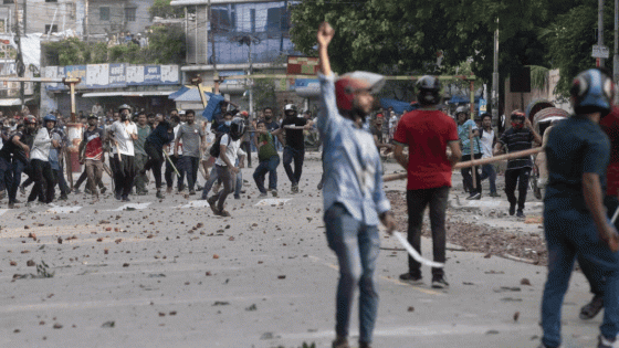 Six students killed in Bangladesh protest against quota system – MASHAHER