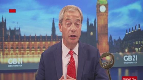 Nigel Farage returns to his flagship GB News show: ‘I am back!’ – MASHAHER