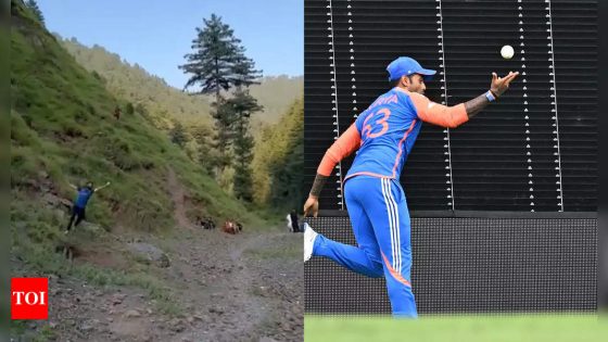 Suryakumar Yadav-like catch on a hill! Young Pakistani boy becomes viral sensation – WATCH | Cricket News – MASHAHER