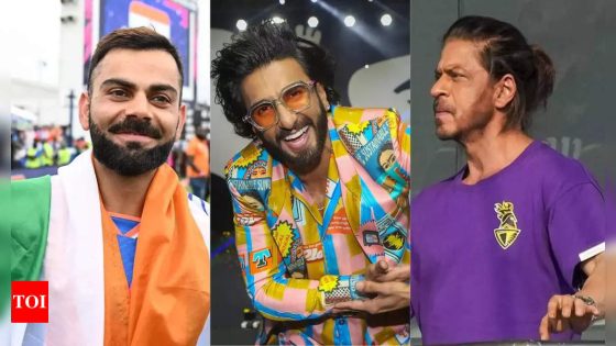 Virat Kohli surpasses Shah Rukh Khan, Ranveer Singh to become the most valued… | Cricket News – MASHAHER