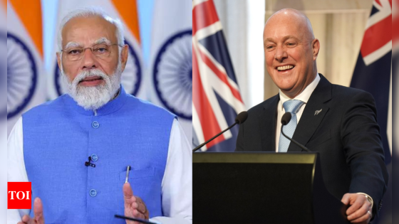 New Zealand PM congratulates PM Modi on his re-election, assures security of Indian diaspora | India News – MASHAHER