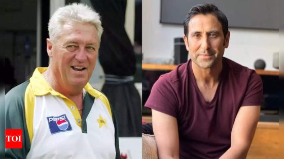 ‘Had late Bob Woolmer been around, Pakistan cricket would have…’: Younis Khan | Cricket News – MASHAHER