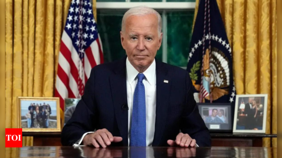 Ice cream, pizza and cheers: White House grapples with Joe Biden’s decision to drop from election race – MASHAHER