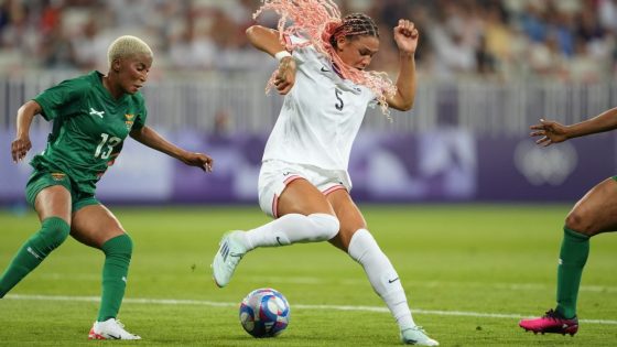 Trinity Rodman flashes new USWNT style in Olympic-opening win – MASHAHER