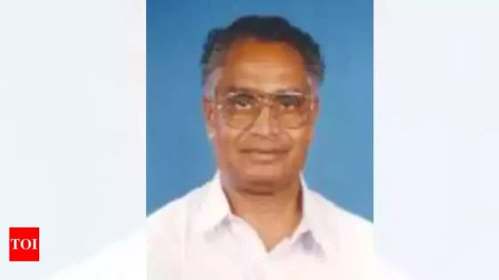 Former Tamil Nadu BJP MP Master Mathan passes away | India News – MASHAHER