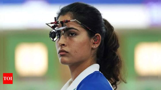 Who is Manu Bhaker? All you need to know about the pistol shooter as she enters final at Paris Olympics 2024 | Paris Olympics 2024 News – MASHAHER