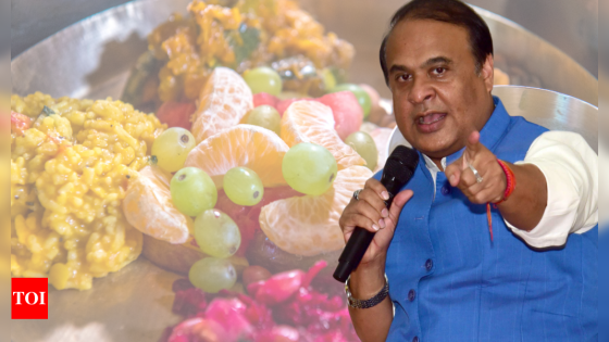 ‘Only vegetarian and satvik food’: Assam CM Himanta Biswa Sarma orders to end VIP culture | India News – MASHAHER