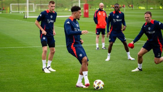 Man United hoping Jadon Sancho, Erik ten Hag truce will hold – MASHAHER