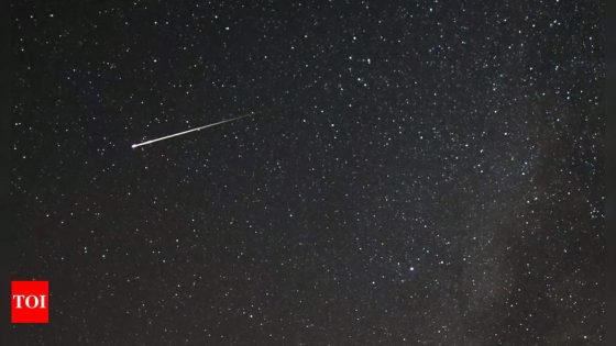 NASA: Twin meteor showers to peak within 24 hours; here’s when & where to watch – MASHAHER