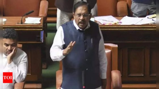 Bangladeshi Nationals: Illegal Bangladeshis living in Karnataka will be sent to detention camps, deported: State home minister G Parameshwara | India News – MASHAHER