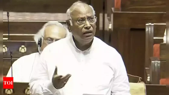 ‘Don’t wish to live for long …’: Emotional Kharge urges Chair to expunge ‘parivarvaad’ remarks against him | India News – MASHAHER