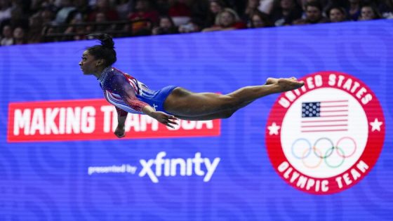 U.S. gymnastics trials: Simone Biles wins all-around, makes Olympics for third time – MASHAHER