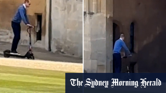 Prince William spotted whizzing by on electric scooter at Windsor Castle – MASHAHER