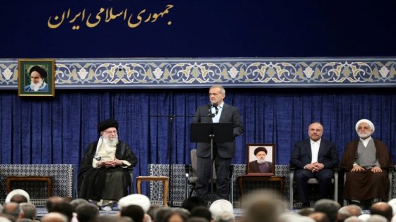 Iran’s Khamenei formally grants Pezeshkian presidential powers – MASHAHER