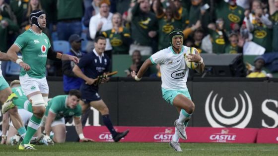 Rusty South Africa hold off Ireland to edge first test – MASHAHER