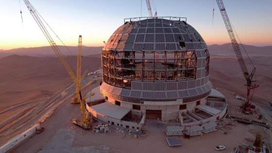 World’s largest telescope continues taking shape on Chilean mountain (photos) – MASHAHER