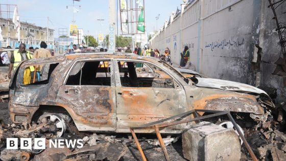 Somalia car bomb kills people at café packed with fans watching Euro 2024 final – MASHAHER