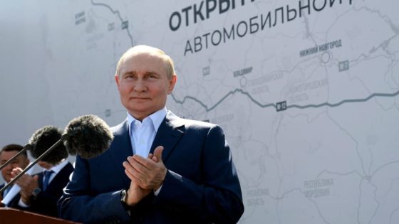 Putin opens Moscow to St Petersburg motorway after 14 years of work – MASHAHER