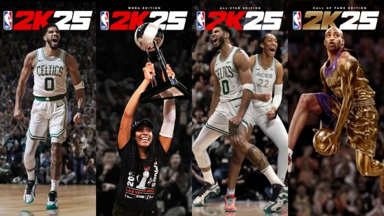 NBA 2K25: Jayson Tatum, A’ja Wilson and Vince Carter announced as cover athletes – MASHAHER