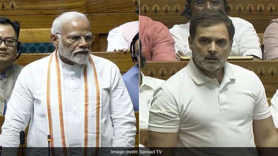 Rahul Gandhi vs PM In Lok Sabha – MASHAHER