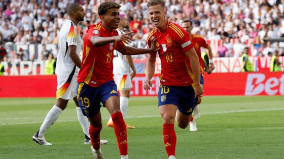 Euro 2024 stats: Top scorers and assist leaders; Olmo and Lamine Yamal lead charts, take Spain into Euros final – MASHAHER