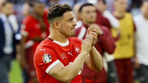 Shaqiri retires from international football Switzerlandâs quarterfinal exit from Euro 2024 – MASHAHER