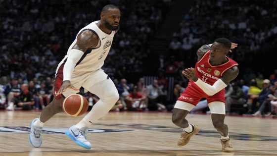 LeBron James scores final 11 points for US in 92-88 win over Germany as pre-Olympic tour ends – MASHAHER