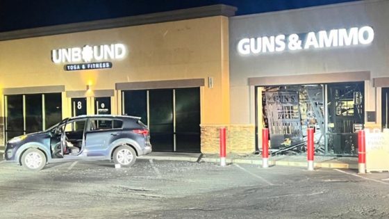 Stolen vehicle used as battering ram to rob Orangevale firearms store – MASHAHER