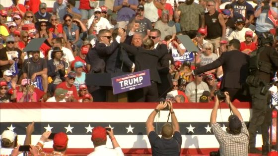 WATCH: Secret Service rushes Trump off stage at Pennsylvania rally – MASHAHER