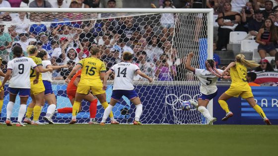 Paris Olympics: U.S. women’s soccer cruise into knockout round unbeaten after 2-1 win over Australia – MASHAHER