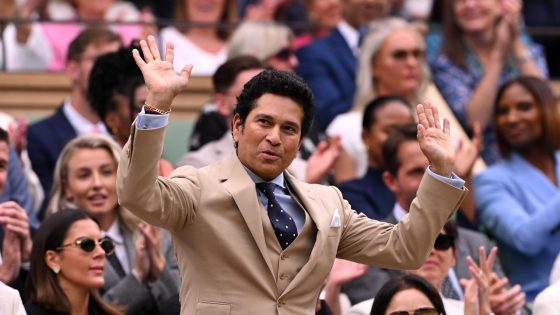 Sachin Tendulkar feted at Wimbledon as England’s Euros triumph disrupts the ‘Djoker’ on a star-studded day in London – MASHAHER