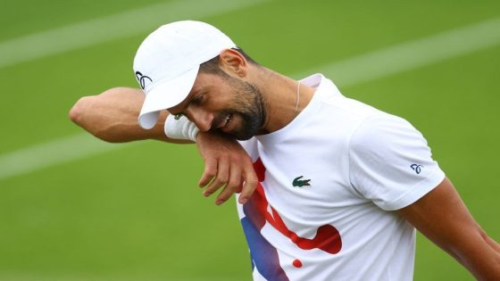 Tennis: Tennis-Djokovic’s fitness in the spotlight for Wimbledon day two – MASHAHER